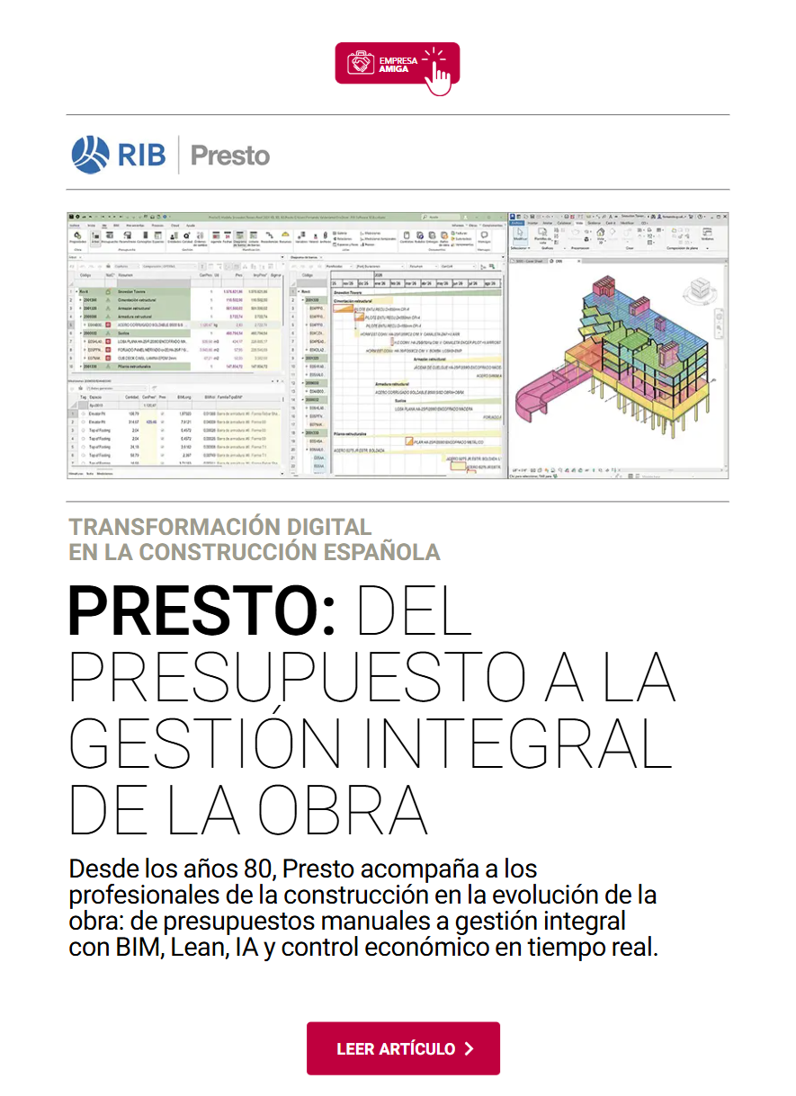 Presto: Del presupuesto a la gestión integral de la obra
